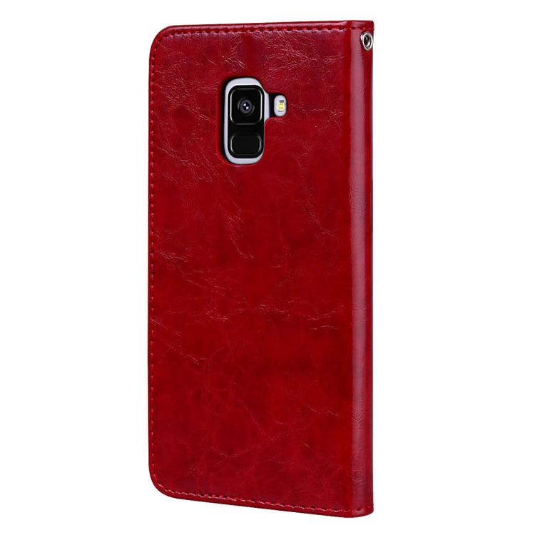 Custodia portafoglio in pelle per Galaxy A8 2018