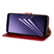 Custodia portafoglio in pelle per Galaxy A8 2018