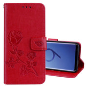 Custodia portafoglio in pelle PU per Samsung Galaxy S9