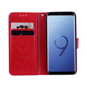 Custodia portafoglio in pelle PU per Samsung Galaxy S9