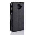 Custodia portafoglio in pelle per Galaxy A6 (2018)
