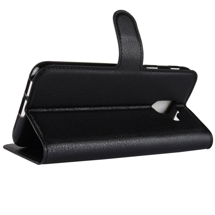 Custodia portafoglio in pelle per Galaxy A6 (2018)