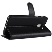 Custodia portafoglio in pelle per Galaxy A6 (2018)
