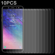 Pellicola vetro temperato 0,26 mm per Galaxy A6 2018 10 pezzi