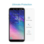 Pellicola vetro temperato 0,26 mm per Galaxy A6 2018 10 pezzi