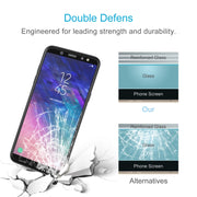 Pellicola vetro temperato 0,26 mm per Galaxy A6 2018 10 pezzi
