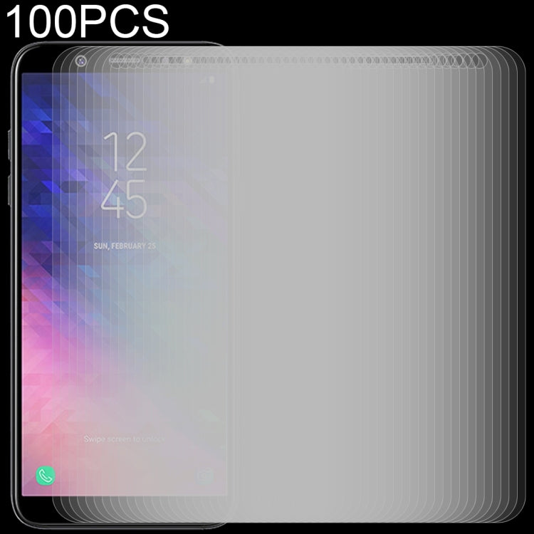 Pellicola vetro temperato Galaxy A6+ 2018 0,26mm 9H 100 pezzi