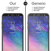 Pellicola in vetro temperato 0,26mm 9H per Galaxy A6+ 2018