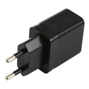 Caricatore rapido da viaggio USB-C/Type-C LZ-728 QC 3.0 USB + PD 20W, presa europea, EU Plug