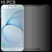 Pellicola in vetro temperato 10 pezzi per Galaxy A8 2016