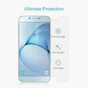 Pellicola in vetro temperato 10 pezzi per Galaxy A8 2016