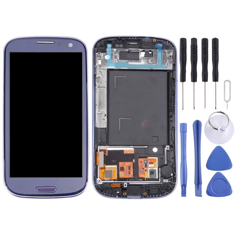 LCD Display (4.65 inch TFT) + Touch Panel with Frame for Galaxy SIII / i9300, For Samsung Galaxy SIII (Frame), For Galaxy SIII (Frame)