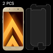 Pellicola vetro temperato 2 pezzi per Galaxy A3 2017 9H