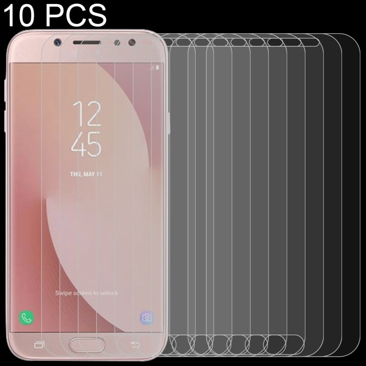 Pellicola vetro temperato 9H per Galaxy J7 Pro 0,26mm 10 pezzi