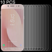 Pellicola vetro temperato 9H per Galaxy J7 Pro 0,26mm 10 pezzi