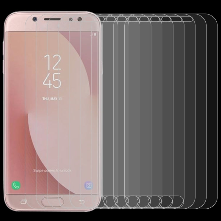 Pellicola vetro temperato 9H per Galaxy J7 Pro 0,26mm 10 pezzi