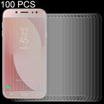 Pellicola in vetro temperato per Galaxy J7 Pro 100 pezzi