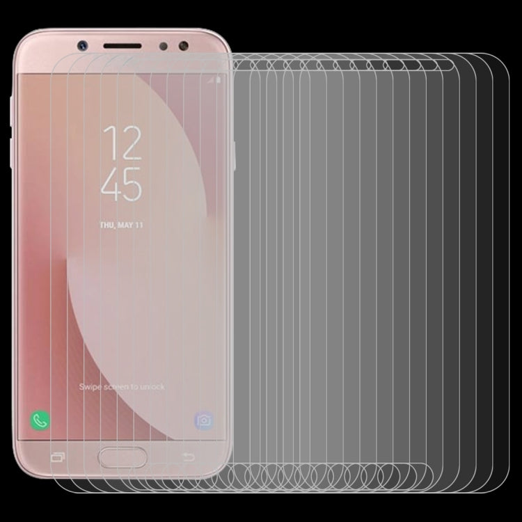 Pellicola in vetro temperato per Galaxy J7 Pro 100 pezzi