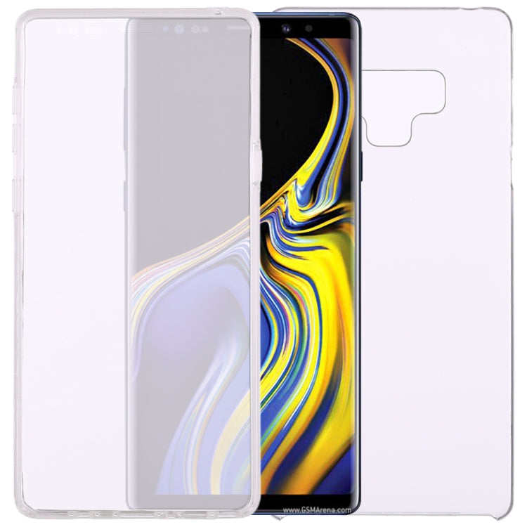 Custodia in PC + TPU trasparente ultrasottile fronte-retro da 0,75 mm per Galaxy Note9, For Note9
