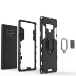 Custodia TPU antiurto con anello magnetico per Galaxy Note 9