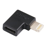 Adattatore 8 Pin Maschio a USB-C Femmina a gomito