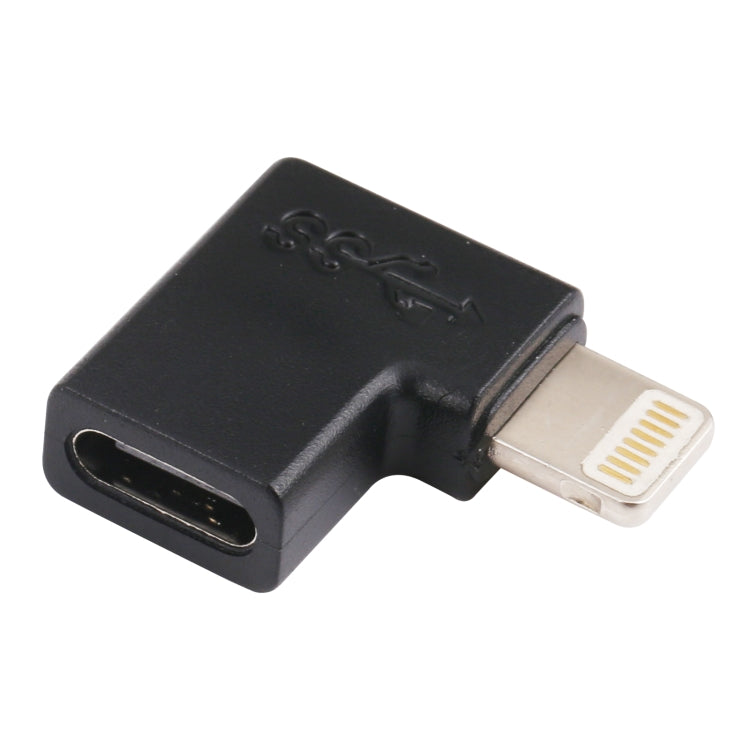 Adattatore 8 Pin Maschio a USB-C Femmina a gomito