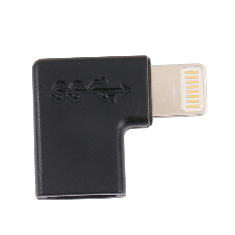 Adattatore 8 Pin Maschio a USB-C Femmina a gomito