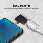 Adattatore 8 Pin Maschio a USB-C Femmina a gomito