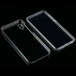 Per Samsung Galaxy A02 PC+TPU Custodia per cellulare trasparente all-inclusive ultrasottile su entrambi i lati, For Samsung Galaxy A02