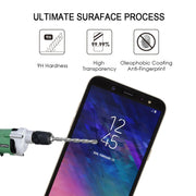 Pellicola vetro temperato 0,26 mm 9H per Galaxy A6 2018