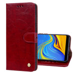 Custodia portafoglio in pelle per Samsung Galaxy A9/A9s
