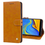Custodia portafoglio in pelle per Samsung Galaxy A9/A9s