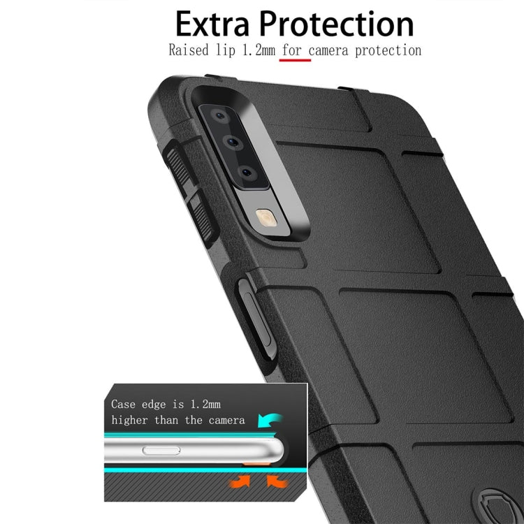 Custodia silicone protettiva per Galaxy A7 2018