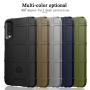 Custodia silicone antiurto per Galaxy A7 2018