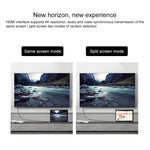 Adattatore Hub USB-C doppia porta con HDMI 4K