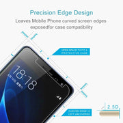 Pellicola vetro temperato per Galaxy J3 2017 versione UE 10 pezzi