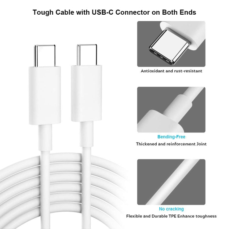 Cavo USB-C 3.1 maschio 2 m 2A compatibile iPhone 15/16