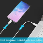 Cavo USB-C 3.1 maschio 2 m 2A compatibile iPhone 15/16