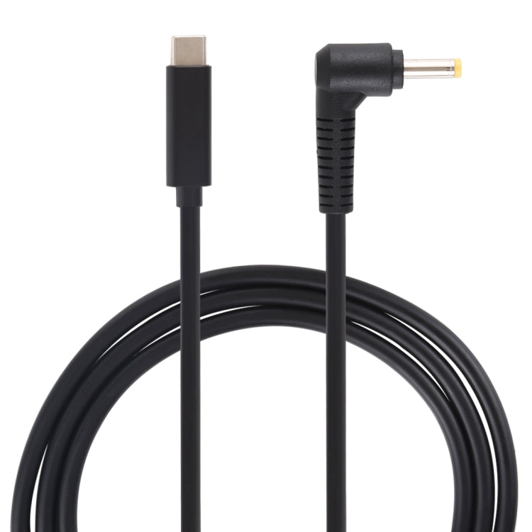 Cavo di ricarica per alimentazione portatile da USB-C/Type-C a 4,0 x 1,7 mm, lunghezza cavo: circa 1,5 m, Type-C to 4.0 x 1.7mm