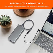 Cavo di ricarica per alimentazione portatile da USB-C/Type-C a 4,0 x 1,7 mm, lunghezza cavo: circa 1,5 m, Type-C to 4.0 x 1.7mm