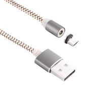Cavo di ricarica magnetico potente da micro USB a USB 2.0 con rotazione di 360 gradi, 1 m, con indicatore LED