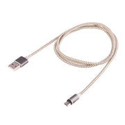 Cavo di ricarica magnetico potente da micro USB a USB 2.0 con rotazione di 360 gradi, 1 m, con indicatore LED