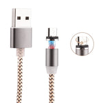 Cavo ricarica magnetico Micro USB 1 metro con LED
