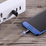 Cavo ricarica magnetico Micro USB 1 metro con LED