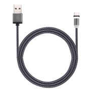 Cavo di ricarica magnetico potente da USB-C / Type-C a USB 2.0 con rotazione di 360 gradi, 1 m, con indicatore LED