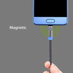 Cavo ricarica magnetico USB-C a USB 2.0 1 m con LED