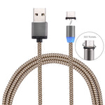 Cavo ricarica magnetico USB-C a USB 2.0 1 m con LED