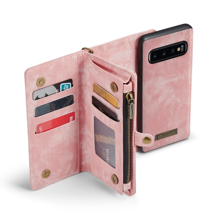 Custodia portafoglio in pelle per Samsung Galaxy S10