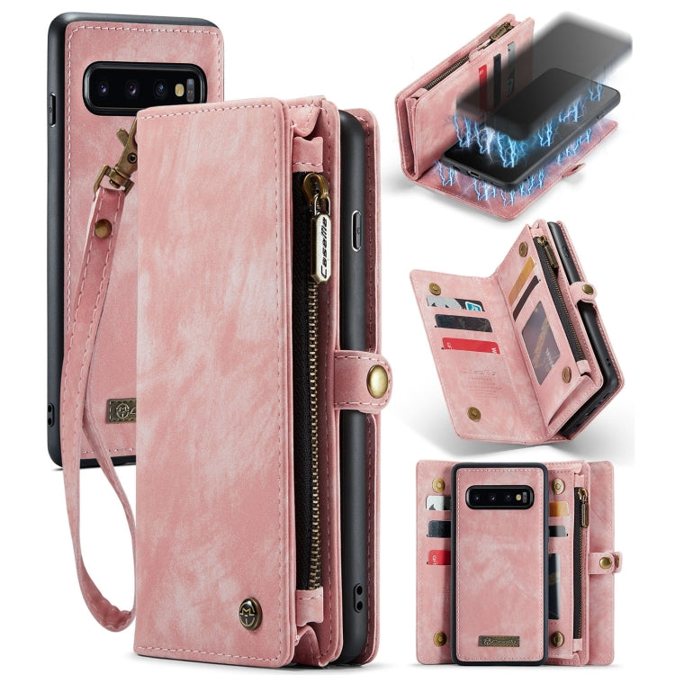 Custodia portafoglio in pelle per Samsung Galaxy S10+