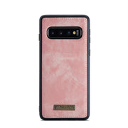 Custodia portafoglio in pelle per Samsung Galaxy S10+